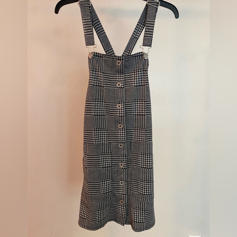 Black and White Pattern Dress